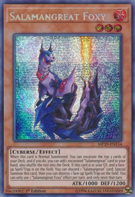 Salamangreat Foxy card image