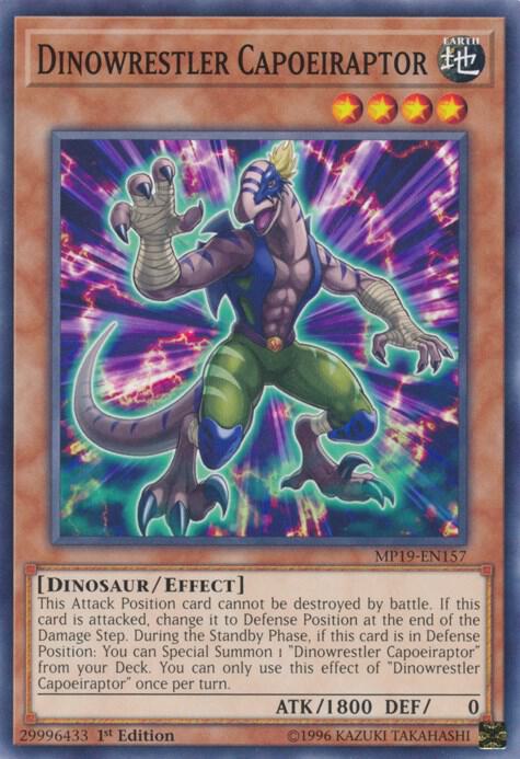 Dinowrestler Capoeiraptor card image