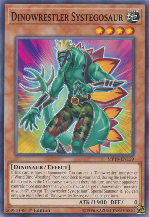 Dinowrestler Systegosaur card image