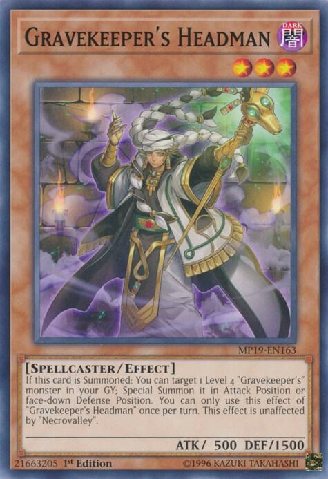 Gravekeeper's Headman card image