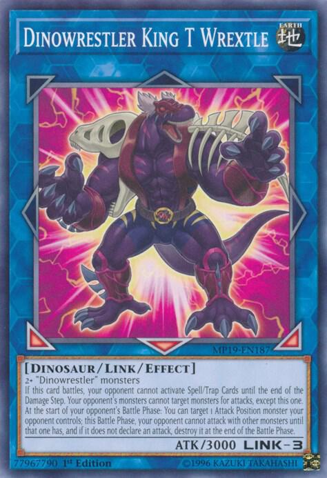 Dinowrestler King T Wrextle card image