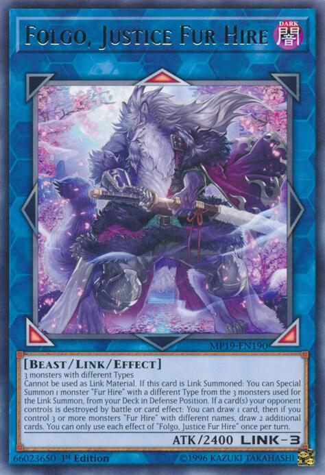 Folgo, Justice Fur Hire card image