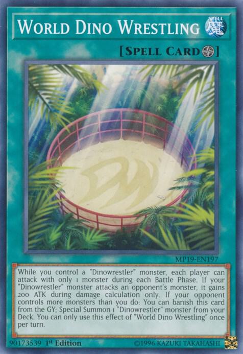 World Dino Wrestling card image