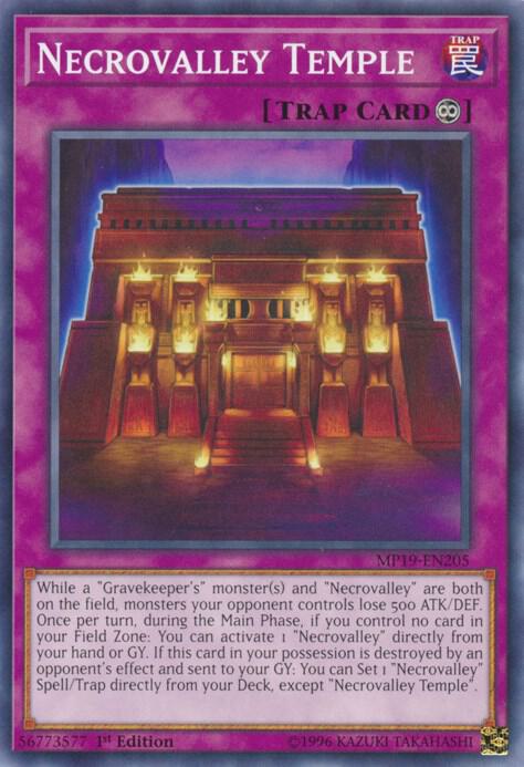 Necrovalley Temple card image