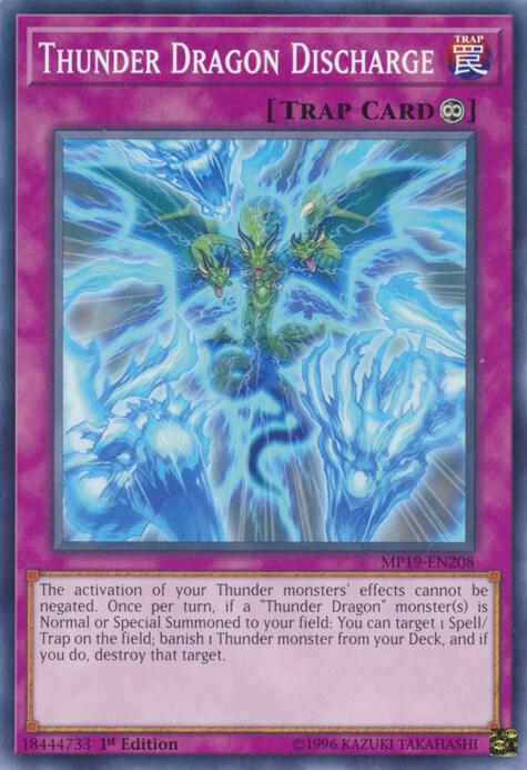 Thunder Dragon Discharge card image