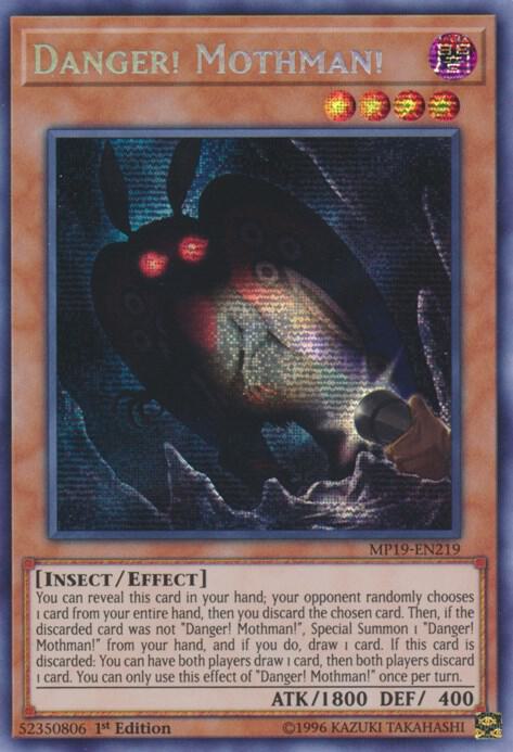 Danger! Mothman! card image
