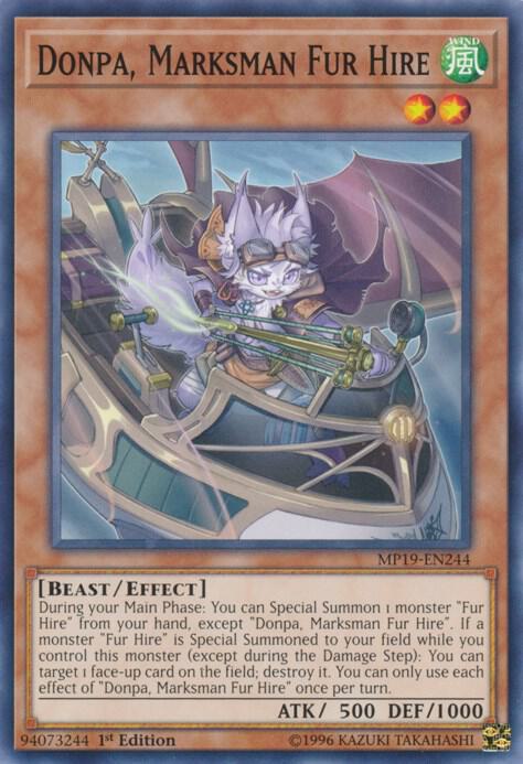 Donpa, Marksman Fur Hire card image
