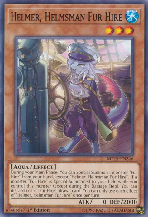Helmer, Helmsman Fur Hire card image
