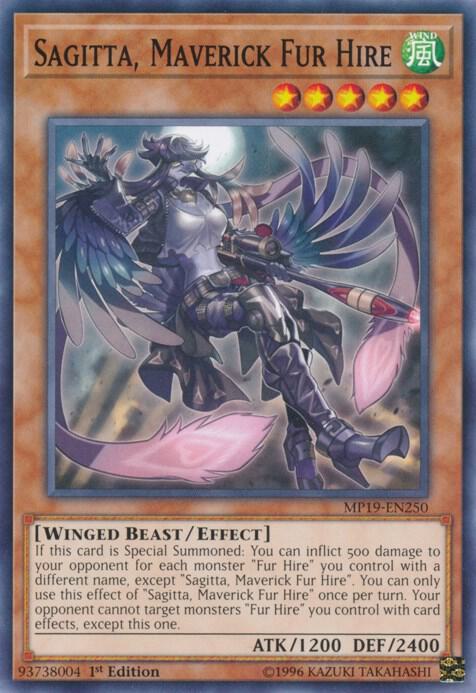 Sagitta, Maverick Fur Hire card image