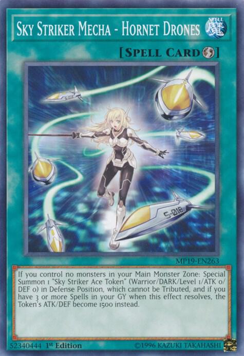 Sky Striker Mecha - Hornet Drones card image