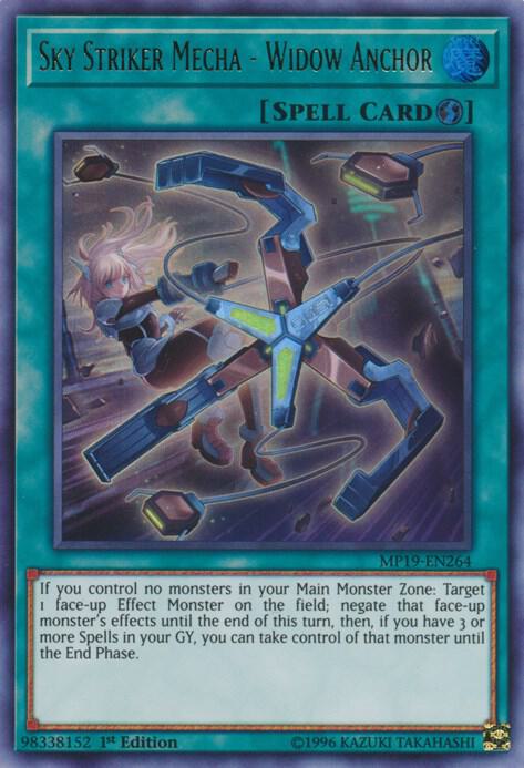 Sky Striker Mecha - Widow Anchor card image