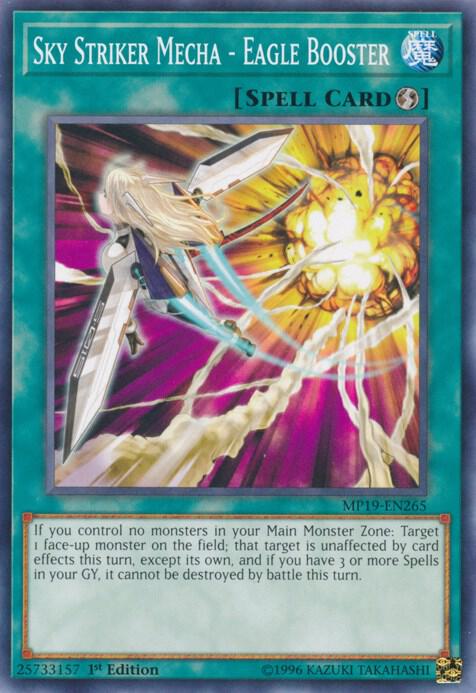 Sky Striker Mecha - Eagle Booster card image