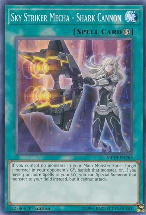 Sky Striker Mecha - Shark Cannon card image