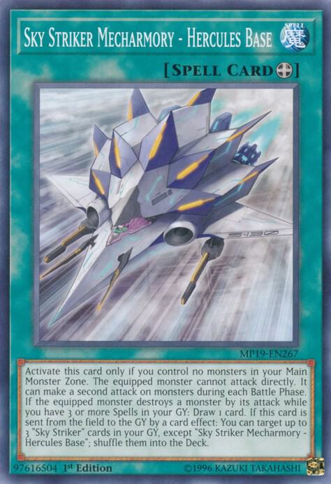 Sky Striker Mecharmory - Hercules Base card image