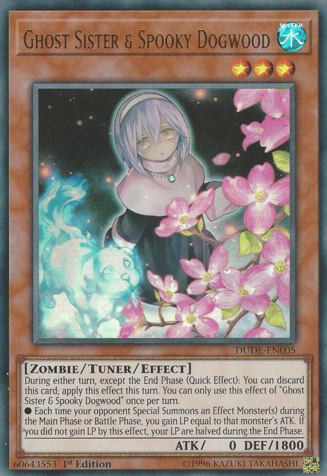 Ghost Sister & Spooky Dogwood card image