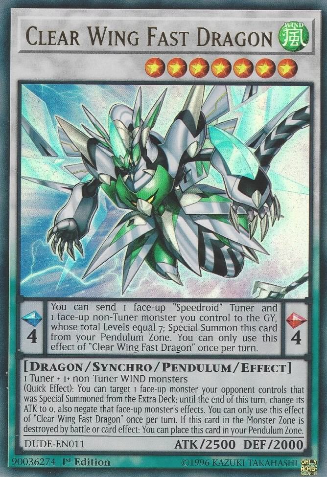 Clear Wing Fast Dragon card image