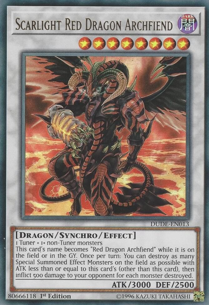 Scarlight Red Dragon Archfiend card image