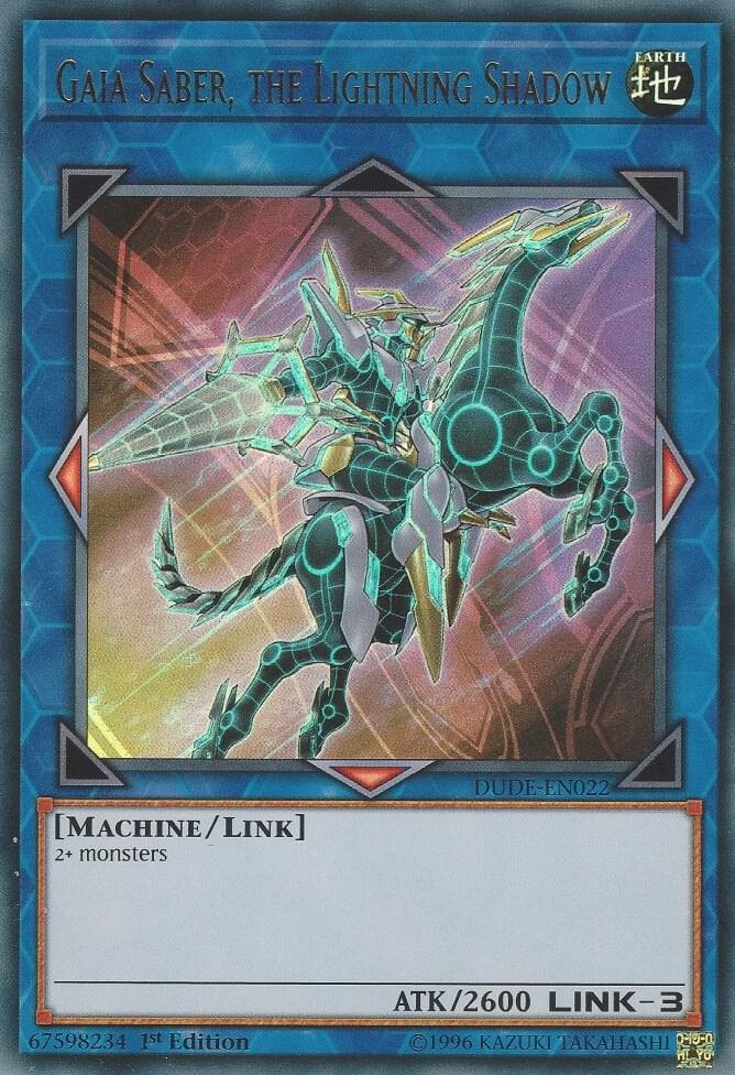 Gaia Saber, the Lightning Shadow card image