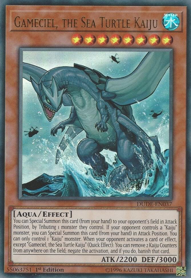 Gameciel, the Sea Turtle Kaiju card image