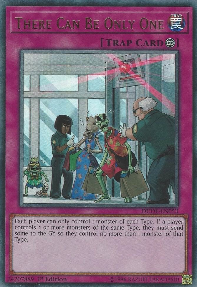 There Can Be Only One card image