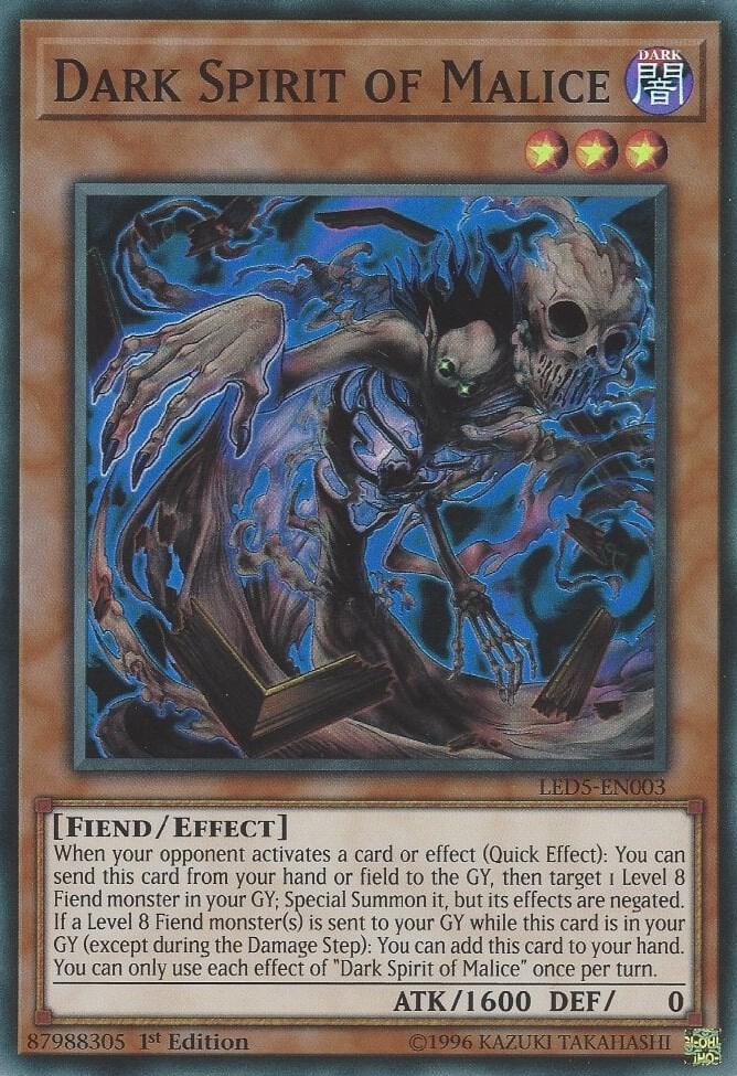 Dark Spirit of Malice card image