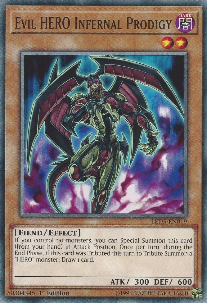 Evil HERO Infernal Prodigy card image