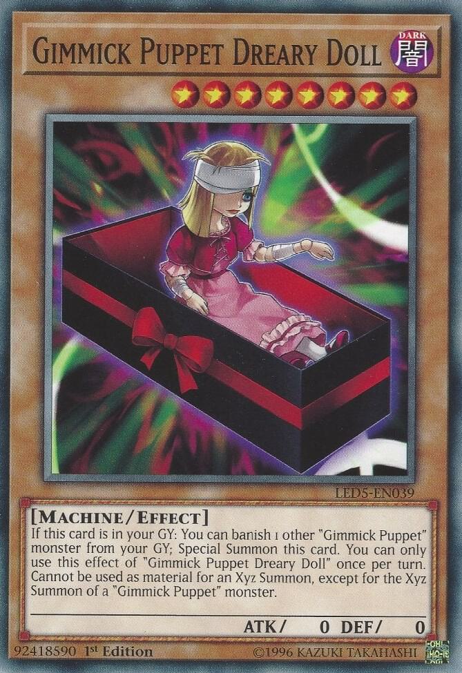 Gimmick Puppet Dreary Doll card image