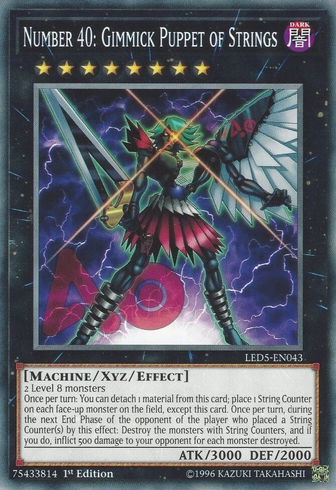 Number 40: Gimmick Puppet of Strings card image