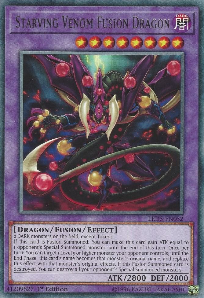 Starving Venom Fusion Dragon card image