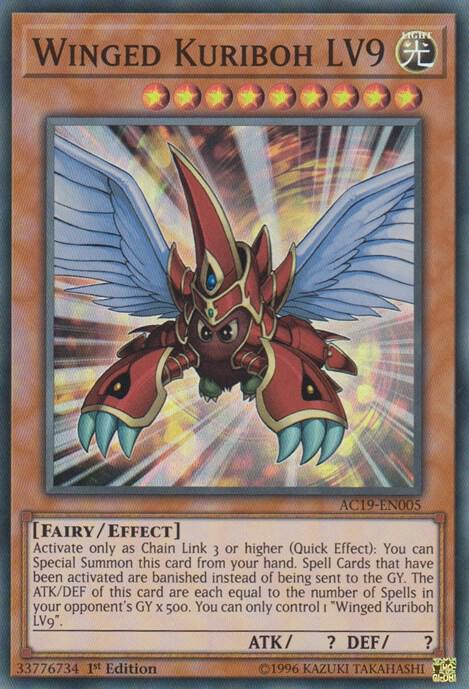Winged Kuriboh LV9 card image