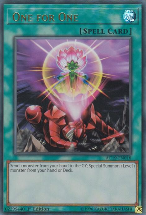 One for One card image