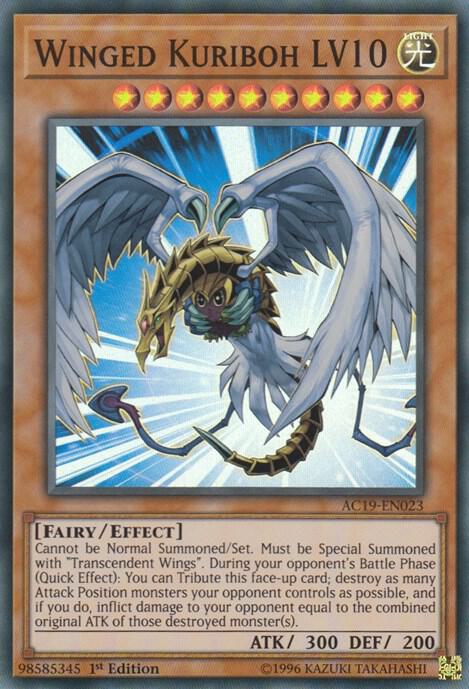 Winged Kuriboh LV10 card image