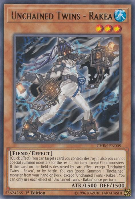 Unchained Twins - Rakea card image