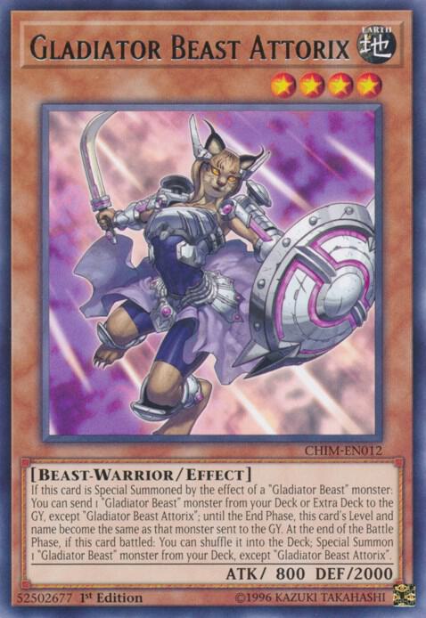 Gladiator Beast Attorix card image