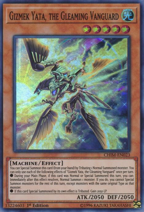 Gizmek Yata, the Gleaming Vanguard card image