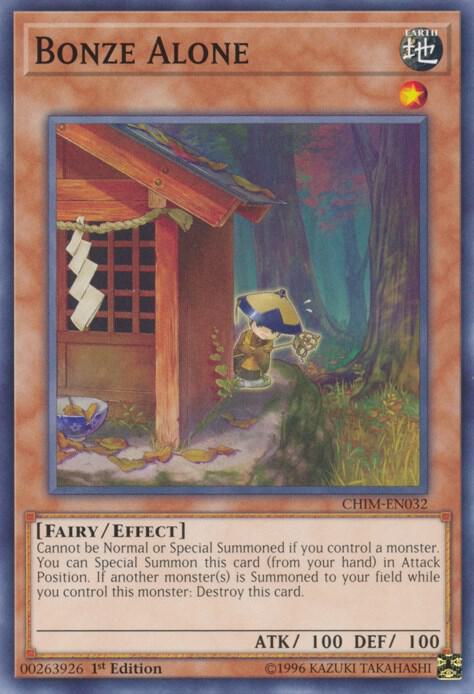 Bonze Alone card image