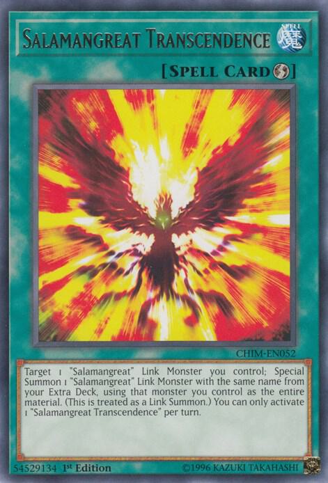 Salamangreat Transcendence card image