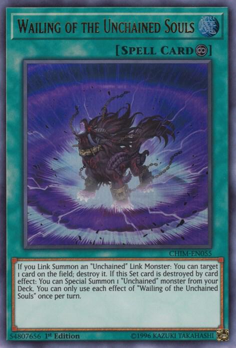 Wailing of the Unchained Souls card image