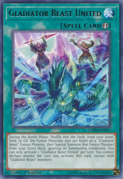 Gladiator Beast United card image