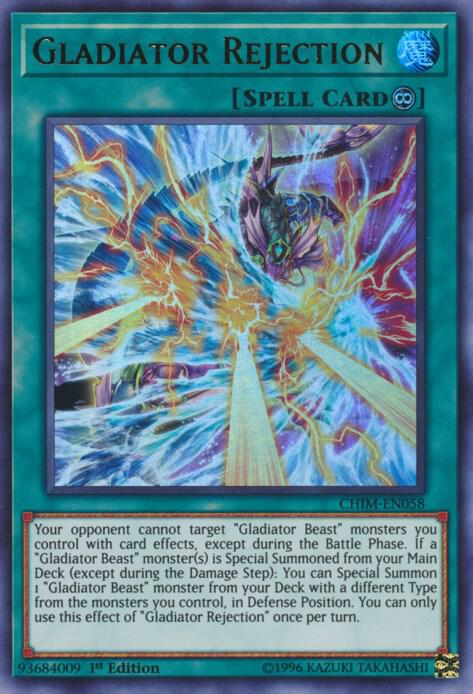 Gladiator Rejection card image