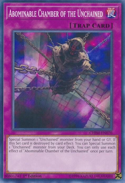 Abominable Chamber of the Unchained card image