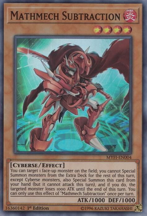 Mathmech Subtraction card image