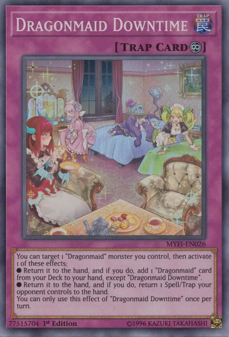 Dragonmaid Downtime card image