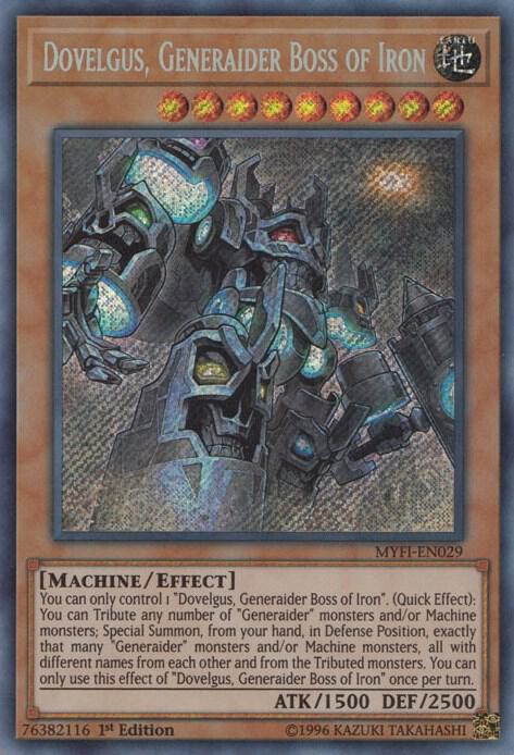 Dovelgus, Generaider Boss of Iron card image