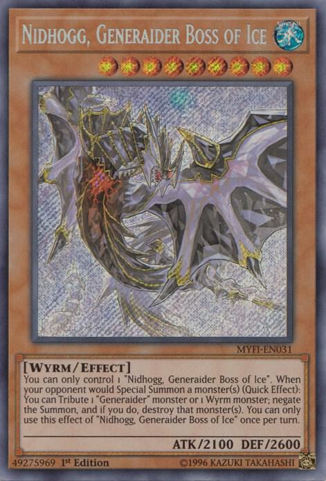 Nidhogg, Generaider Boss of Ice card image