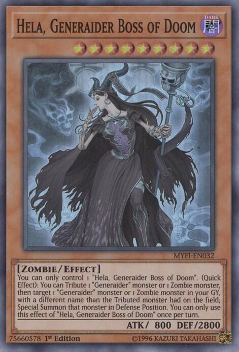 Hela, Generaider Boss of Doom card image