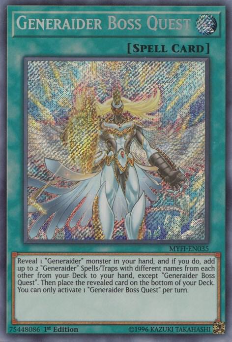Generaider Boss Quest card image