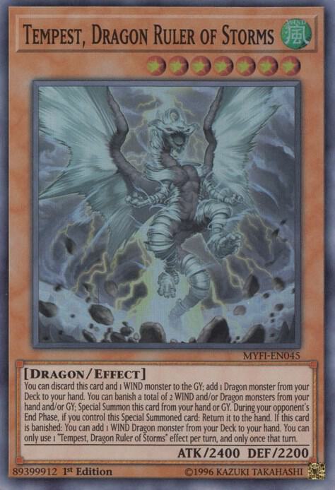 Tempest, Dragon Ruler of Storms card image