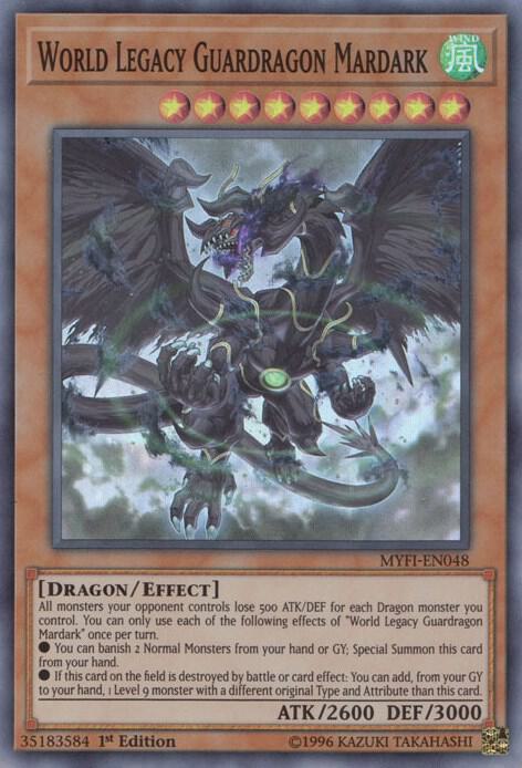 World Legacy Guardragon Mardark card image