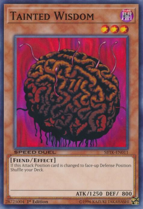 Tainted Wisdom card image